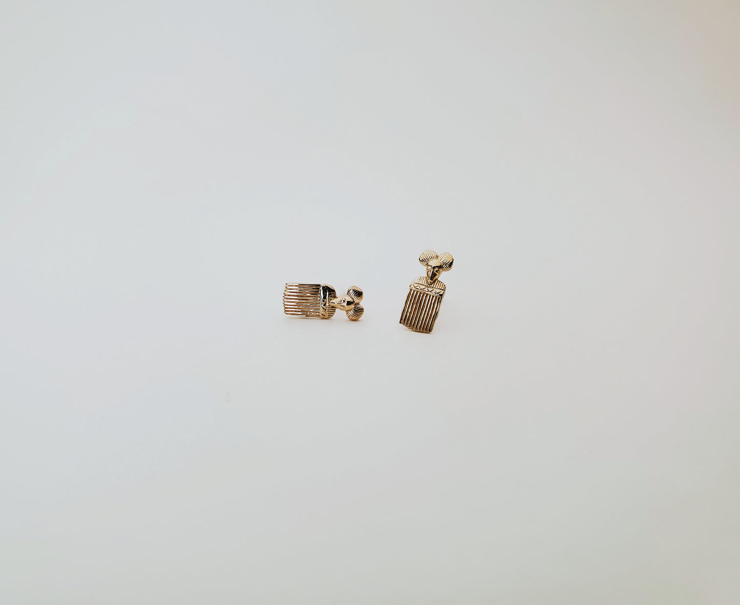 Akan Comb Studs *Avail in 14k gold*