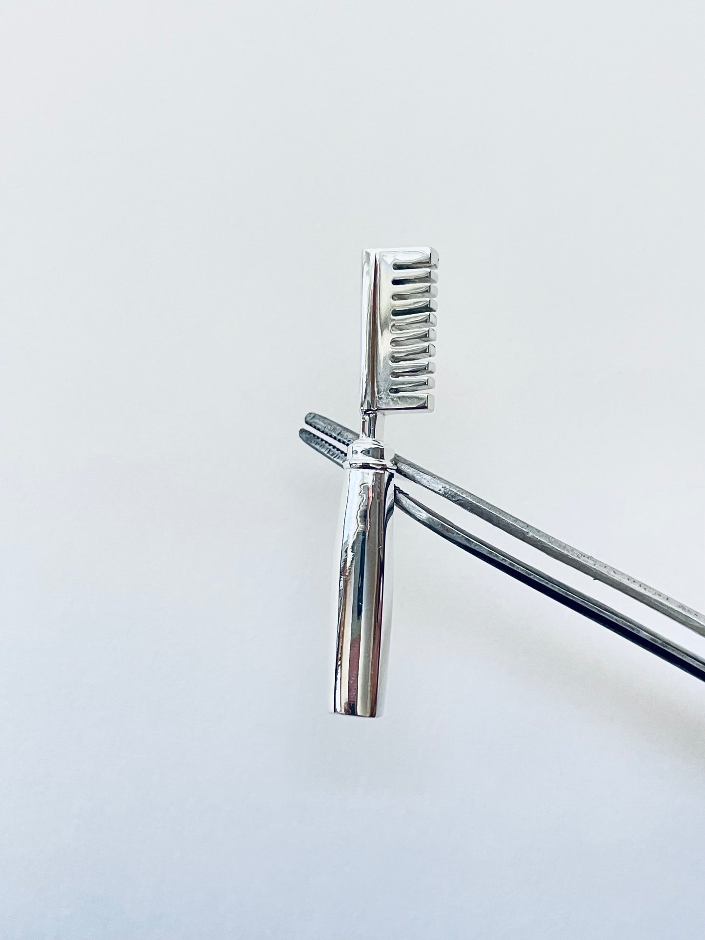 Hot Comb Studs in brass or sterling silver *arrives in time for Xmas*