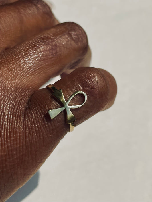 Mini Ankh Ring