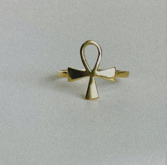 Mini Ankh Ring