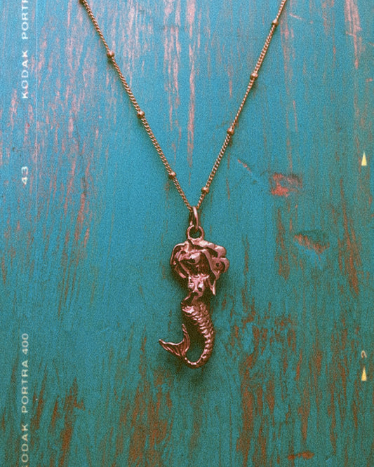 1" Afro Mermaid Necklace