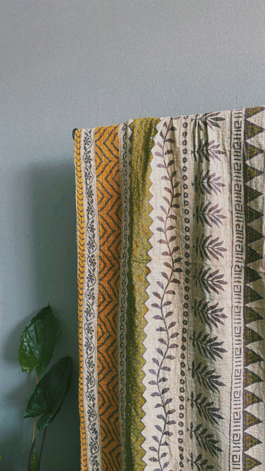 Kantha Quilt